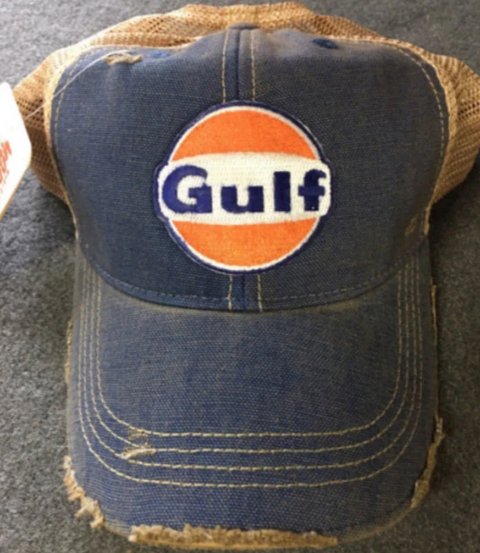Vintage Gulf Hat - Blue