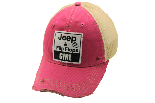 Jeep and Flip Flops Girl!